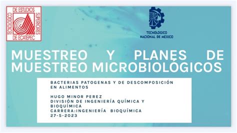 PresentaciÓn Planes De Muestreo En Analisis Microbiologicos