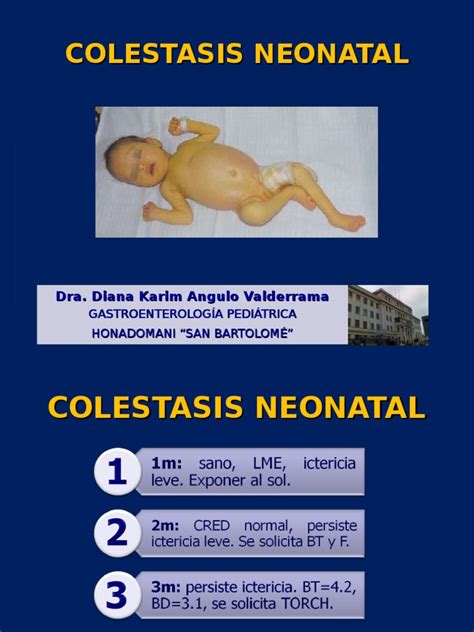 Colestasis Neonatal