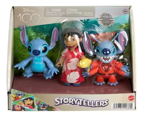 Set Figuras Lilo Y Stitch Storytellers Disney 100 Años en venta en