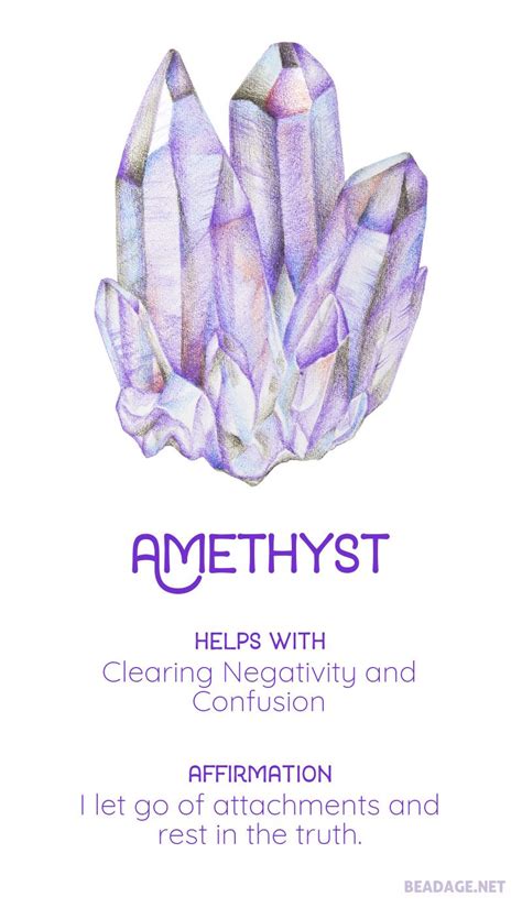 Printable Crystal Meaning Cards Spiritual Crystals Meditation