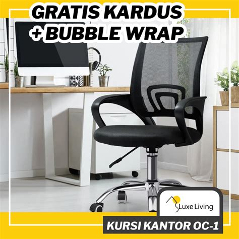 Jual LLI Kursi Kantor Kursi Kerja Kursi Belajar Ergonomis Putar