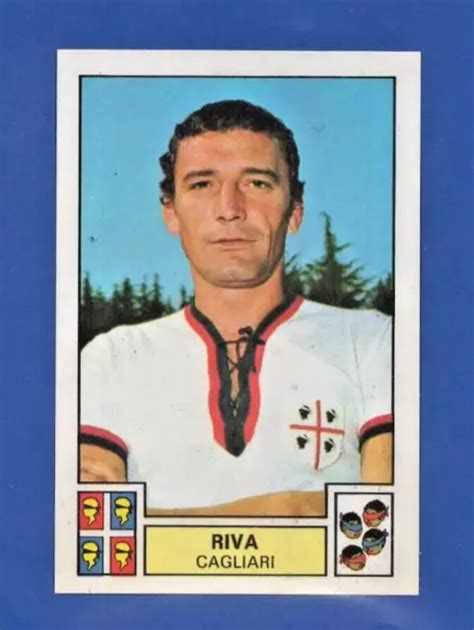 FIGURINA CALCIATORI PANINI 1975 76 N 54 Luigi Riva Cagliari Rec Removed