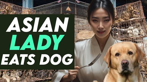 Hot Asian Lady Eats Dog You Wont Believe It Youtube