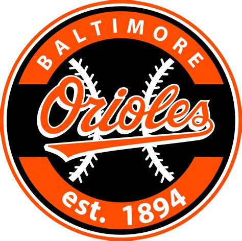 Baltimore Orioles Bird Circle Logo Svg Mlb Svg Eps Dxf Png Digita