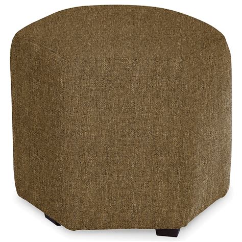 Craftmaster 043200 043200 Sugarshack 07 Accent Hexagon Ottoman