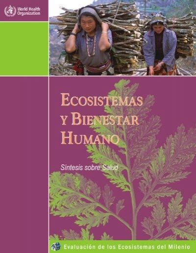 Ecosistemas Y Bienestar Humano Ecosistemas Y Bienestar Humano