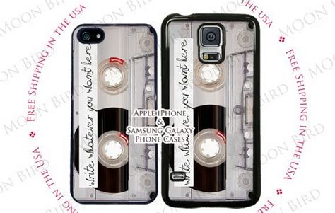 Clear Cassette Tape Personalized Phone Case For Apple Iphone Etsy Cassette Tapes Cassette