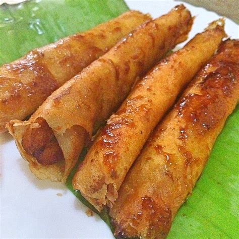 Turon Filipino Food Turon Food Turon Authentic Recipe Tasteatlas