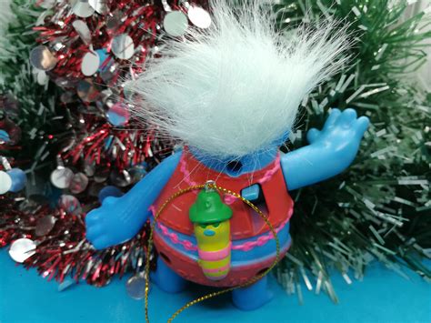 Upcycled Toy Biggie Andmr Dinkles Troll Doll De Trolls Christmas Etsy