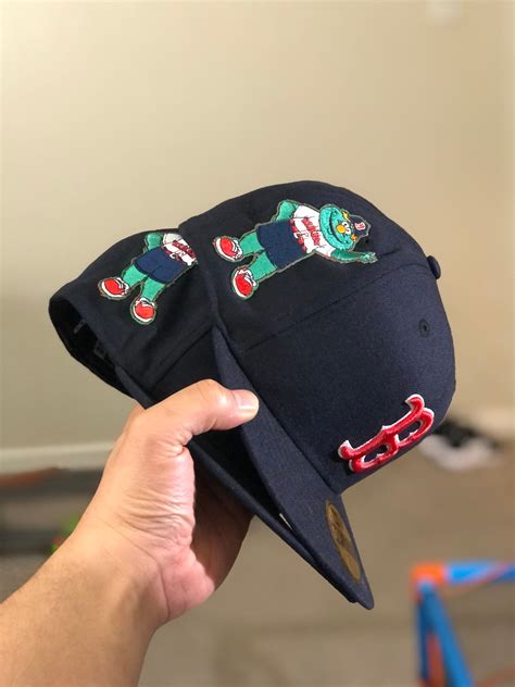 Custom Boston Red Sox Hat Etsy