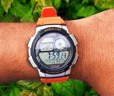 Casio Hora Mundial Con Ciudades Utc Ae W Bv