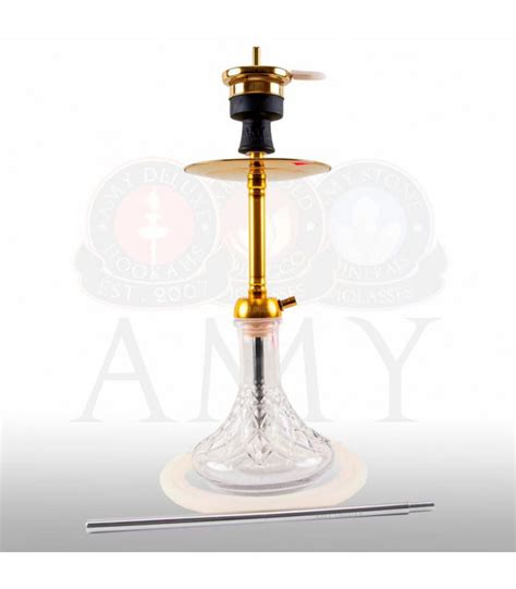 Amy Alu Joy S 120 02 Gold Clear Alu Joy 120 Amy Deluxe Shishas