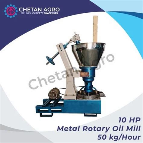 Multiseed Metal Type Rotary Oil Mill Chetan Agro Rotary Oil Mill