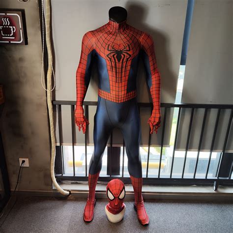 The Amazing Spider Man 2 Bodysuit Costume Cosplay Suit Peter Parker ...