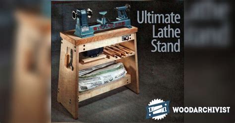 Lathe Stand Plans • WoodArchivist