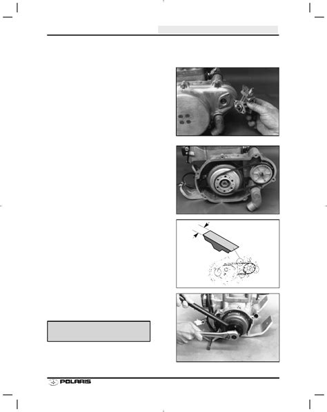 Snowmobile Polaris PRO X 2003 Year Manual Part 16