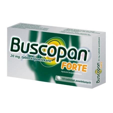 Buscopan Forte Mg Tabletki Powlekane Tabl