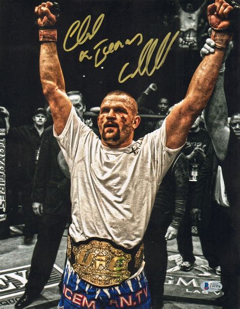 Chuck Iceman Liddell Signed Auto D X Photo Bas Coa Ufc Champ Pride