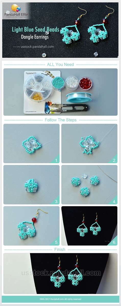 Diy Dangle Earrings With Pandahall Elite Seed Beads Bead Jewellery