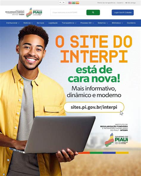 Interpi Lan A Novo Site Para Facilitar Processos De Regulariza O