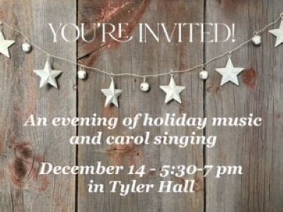 Christmas Carol Singing – December 14 – Grace Episcopal Church