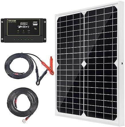 Tp Solar W V Kit De Panneau Solaire Monocristallin Off Grid System