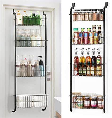 Amazon Over The Door Pantry Organizer Rack Tier Over Door Spice