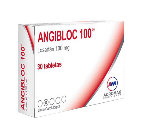 Angibloc 100mg Tabletas Farmaciard