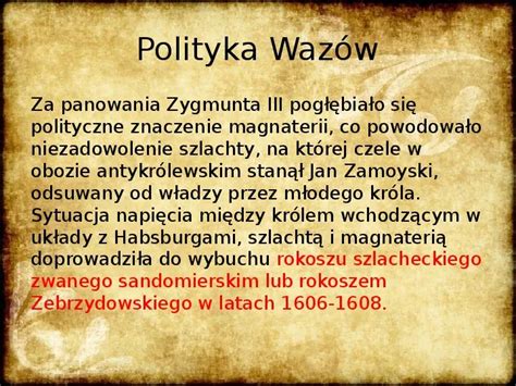 Prezentacja Wojny Rzeczpospolitej W Xvii Wieku Wiat Prezentacji