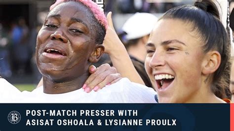 Bay Fc Post Match Press Conference With Asisat Oshoala And Lysianne