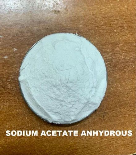 Sodium Acetate Anhydrous At Rs 60 Kg Sodium Acetate In Palghar ID