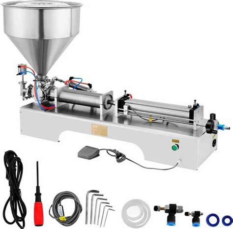 Stainless Steel Pneumatic Paste Filling Machine W Capacity Bpm