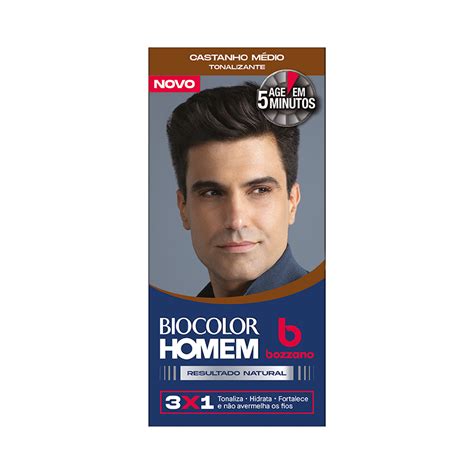 Coloração Biocolor Homem Castanho Médio Supermercados Pague Menos