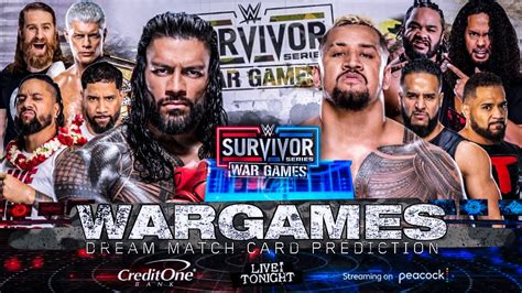 WWE Survivor Series War Games 2024 Early Match Card Prediction HD