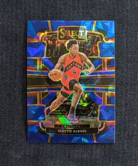 2023 24 PANINI SELECT NBA Scottie Barnes Blue Ice Concourse