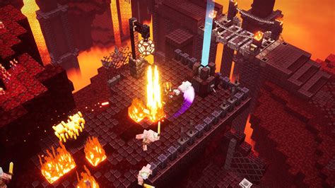 Save 50% on Minecraft Dungeons Flames of the Nether on Steam