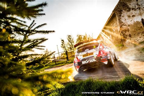 Ern Jan Ernohorsk Petr Jun Ford Fiesta R Rallye Umava