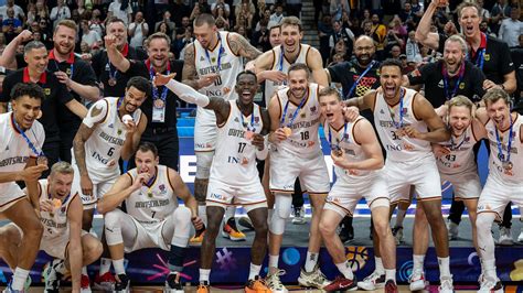 Basketball Em Deutschland Kr Nt Starkes Turnier Mit Bronze