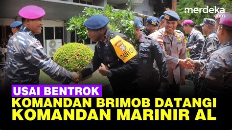 Komandan Brimob Polri Datangi Marinir Al Usai Anak Buah Terlibat