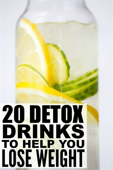 7 Homemade Drinks To Lose Weight Fast And Detox For Free Without Pills How To Lose Weight