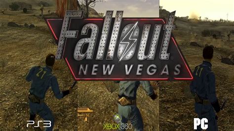 Fallout New Vegas Playstation 3 Vs Xbox 360 Vs Pc Youtube