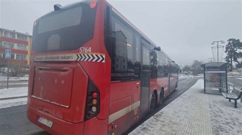 Sweden Stockholm Bus 725 Ride From Salem Centrum To Rönninge Station