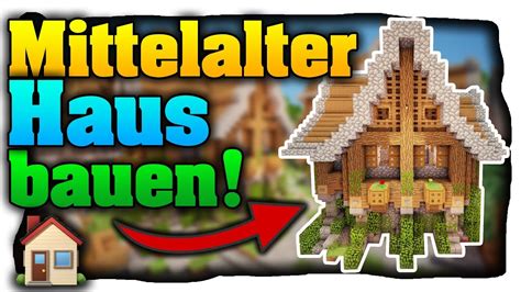 Minecraft Mittelalter Haus Bauen Tutorial Deutsch Tricks