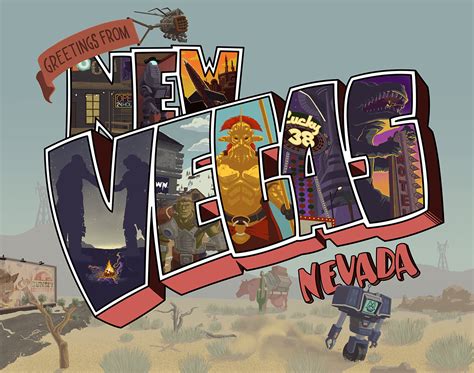 Fallout New Vegas Poster on Behance