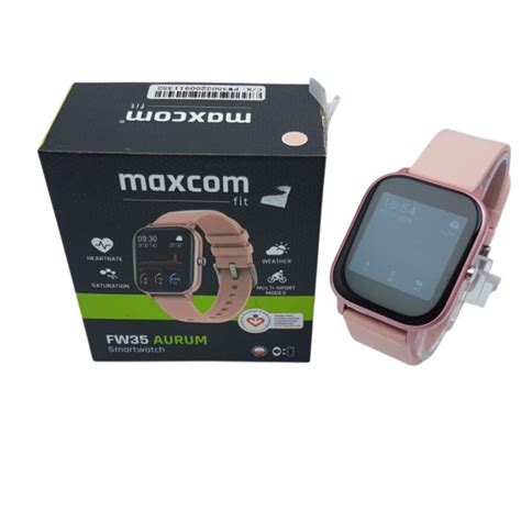 Smartwatch Maxcom Fw35 Aurum Lombard 66