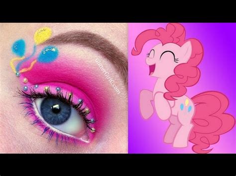 My Little Pony Pinkie Pie Makeup Tutorial | Makeupview.co