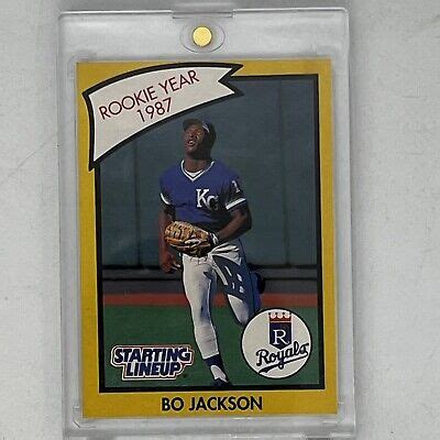 Bo Jackson Kenner Starting Lineup Extended Series Card Rookie