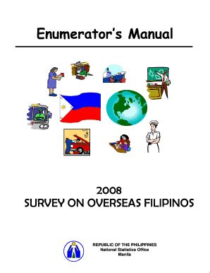 Fillable Online Catalog Ihsn The Survey On Overseas Filipinos Sof Is