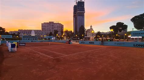 El Mutua Madrid Open Calienta Motores Con Una Pista En Col N