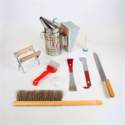 Beekeeping Supplies Toolkit 9-Piece Essentials - Beekeeper Starter Kit ...